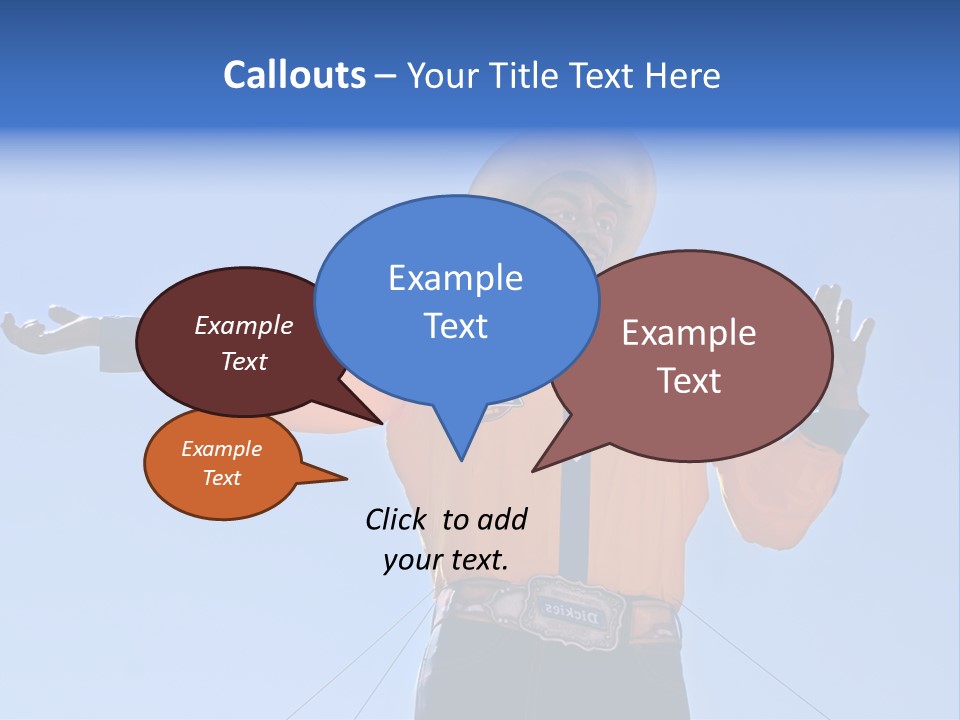 Big Tex Big Outfit PowerPoint Template