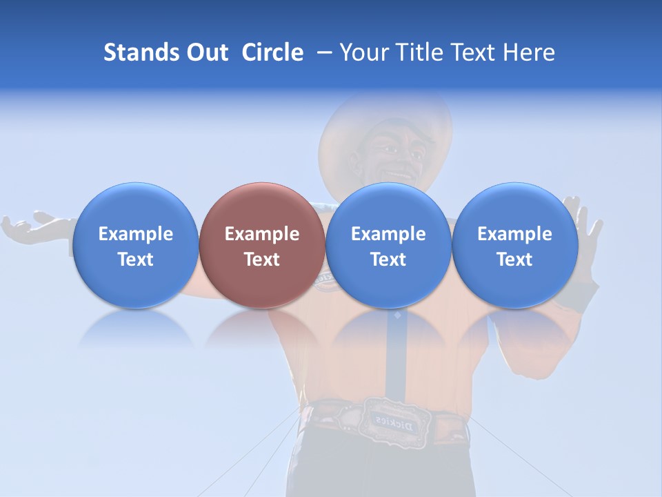 Big Tex Big Outfit PowerPoint Template