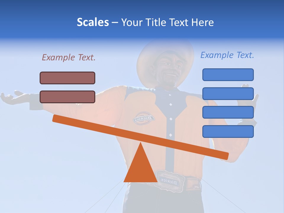 Big Tex Big Outfit PowerPoint Template