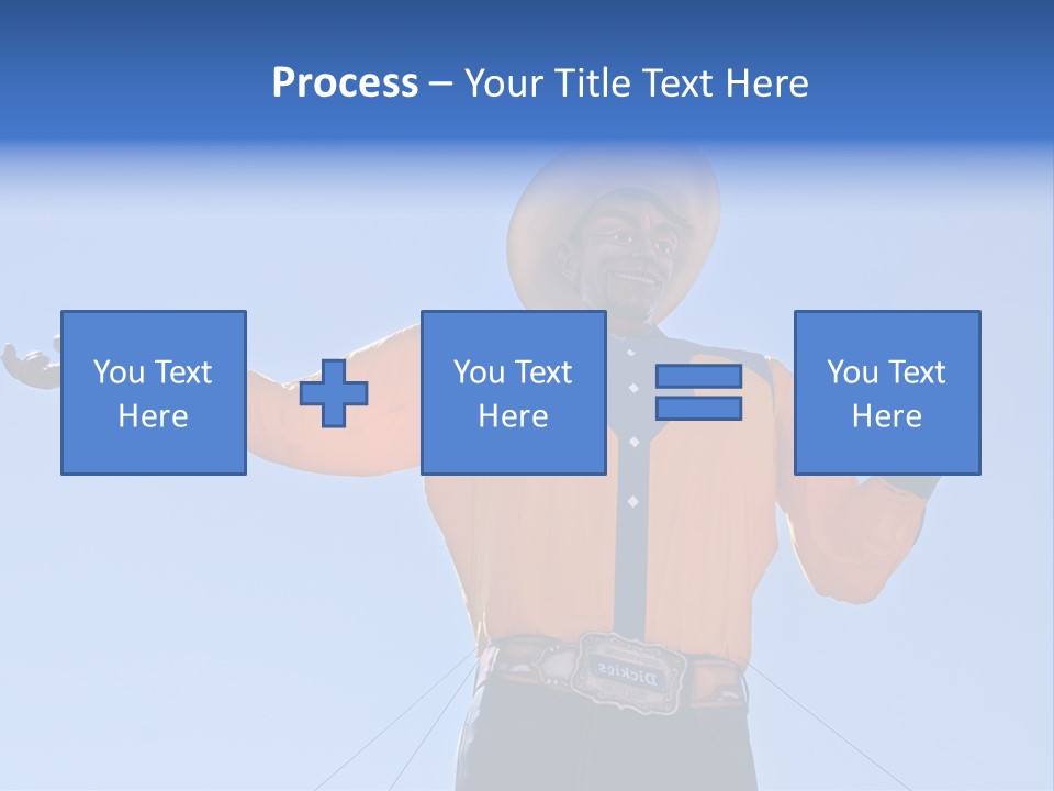 Big Tex Big Outfit PowerPoint Template