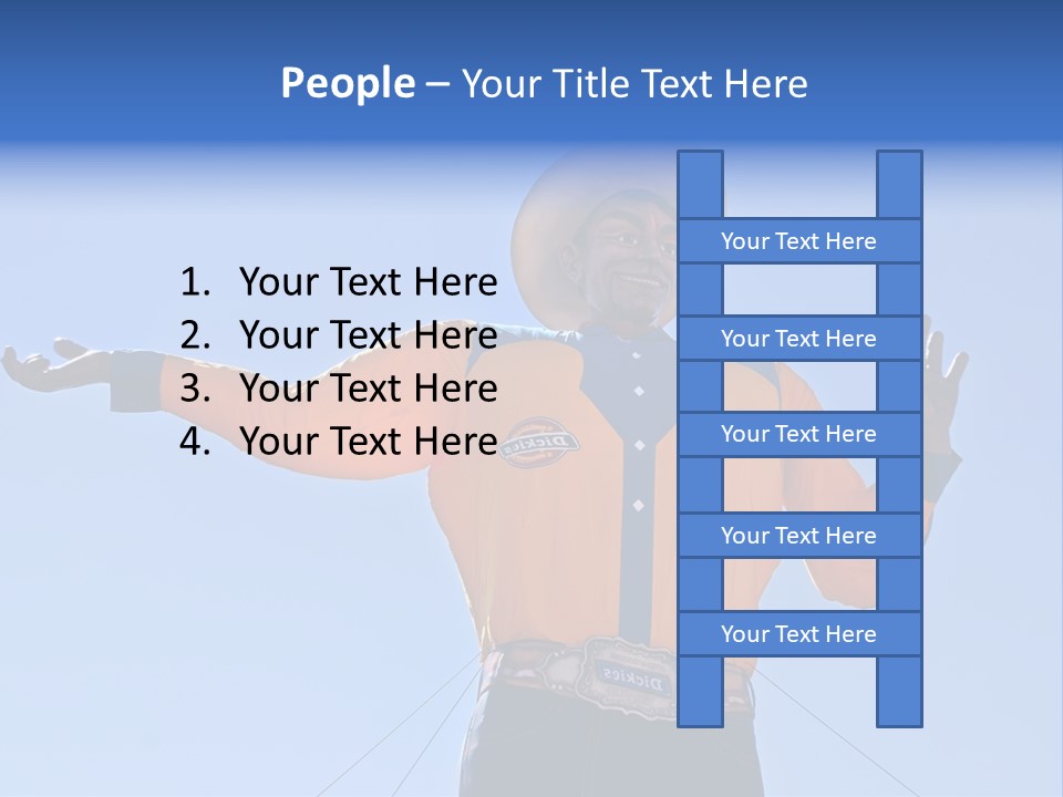 Big Tex Big Outfit PowerPoint Template
