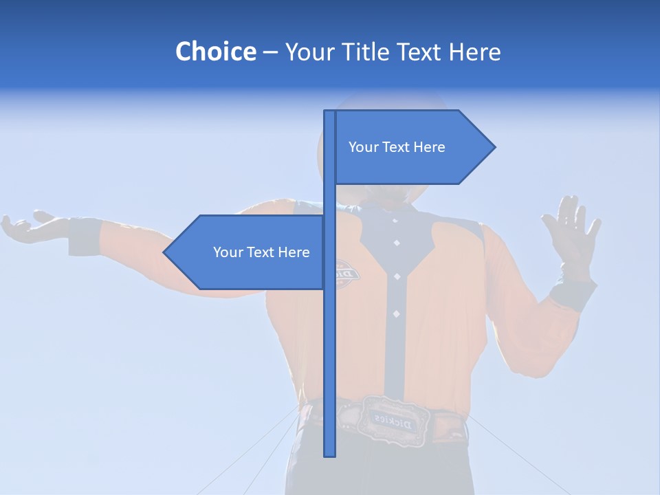 Big Tex Big Outfit PowerPoint Template