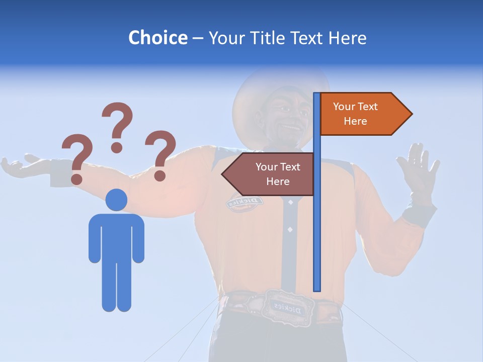 Big Tex Big Outfit PowerPoint Template