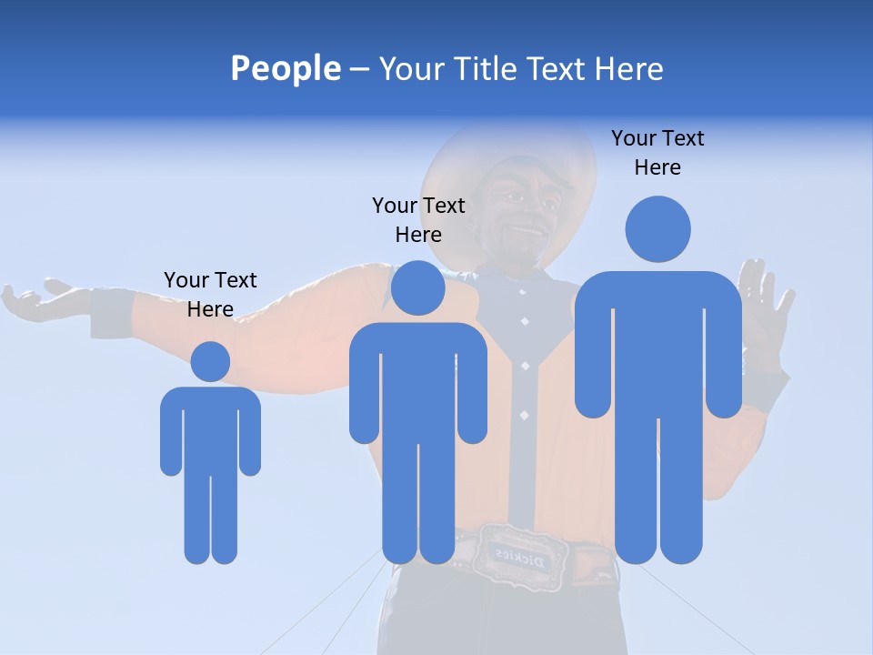 Big Tex Big Outfit PowerPoint Template