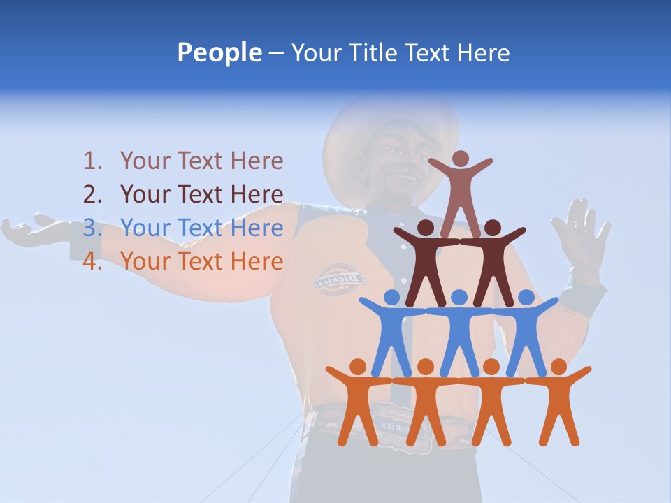 Big Tex Big Outfit PowerPoint Template