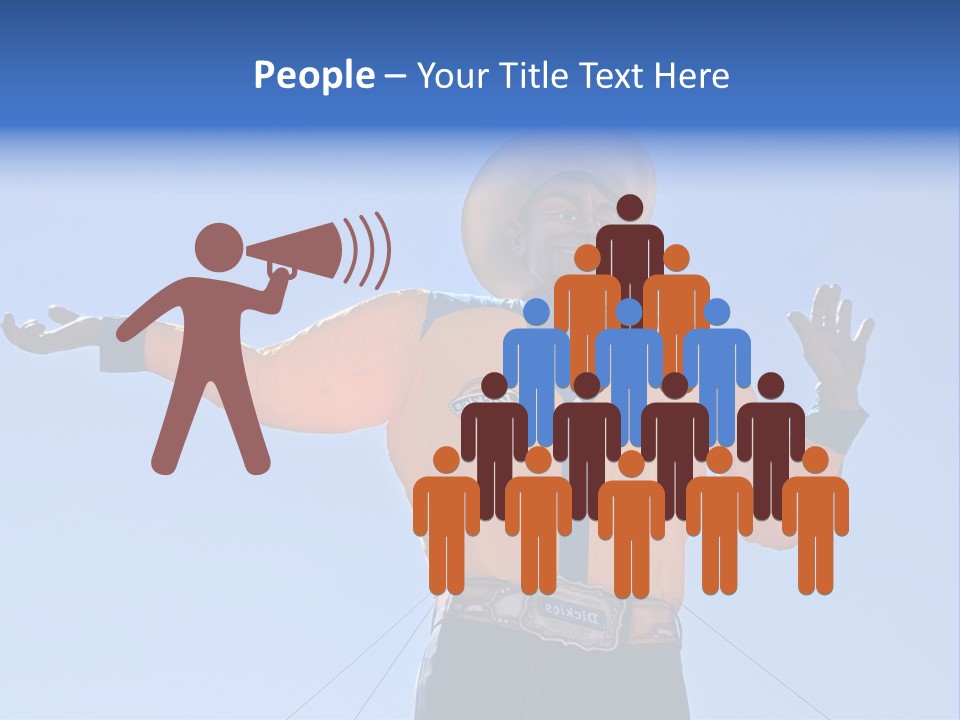 Big Tex Big Outfit PowerPoint Template