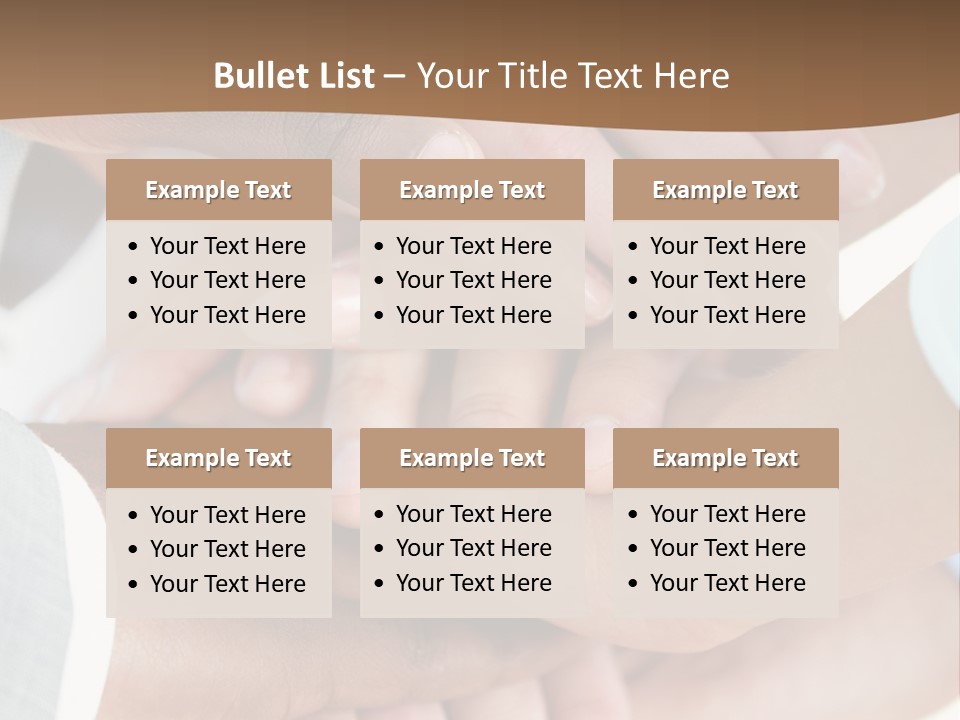 Thumb Companionship African PowerPoint Template