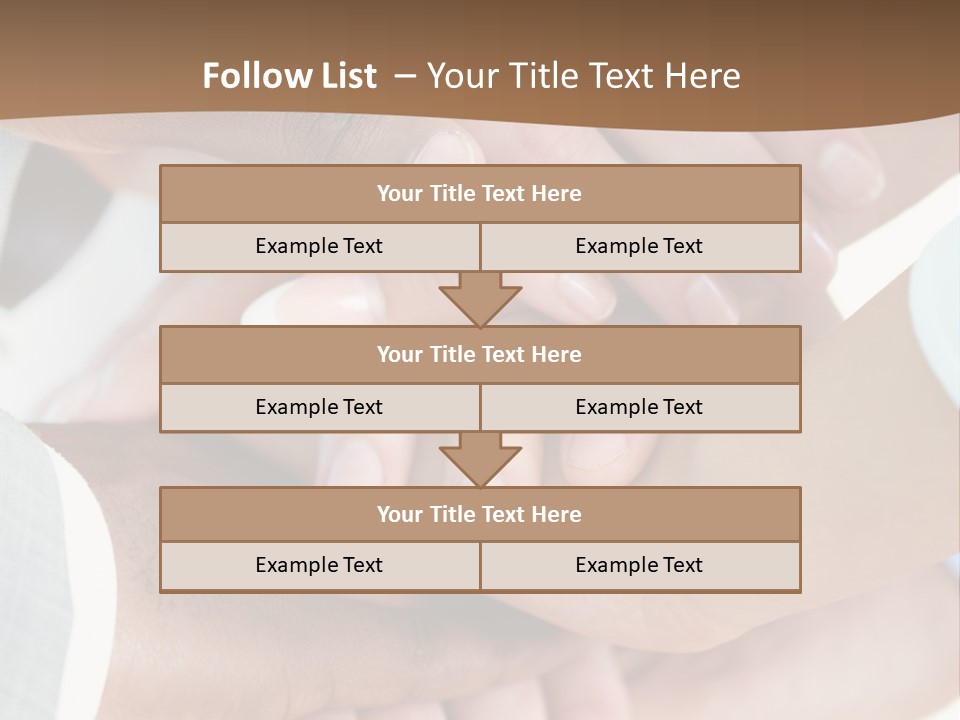 Thumb Companionship African PowerPoint Template