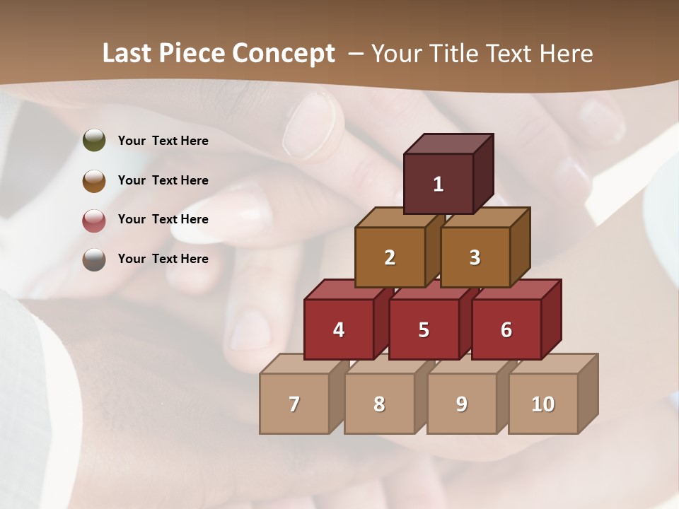 Thumb Companionship African PowerPoint Template