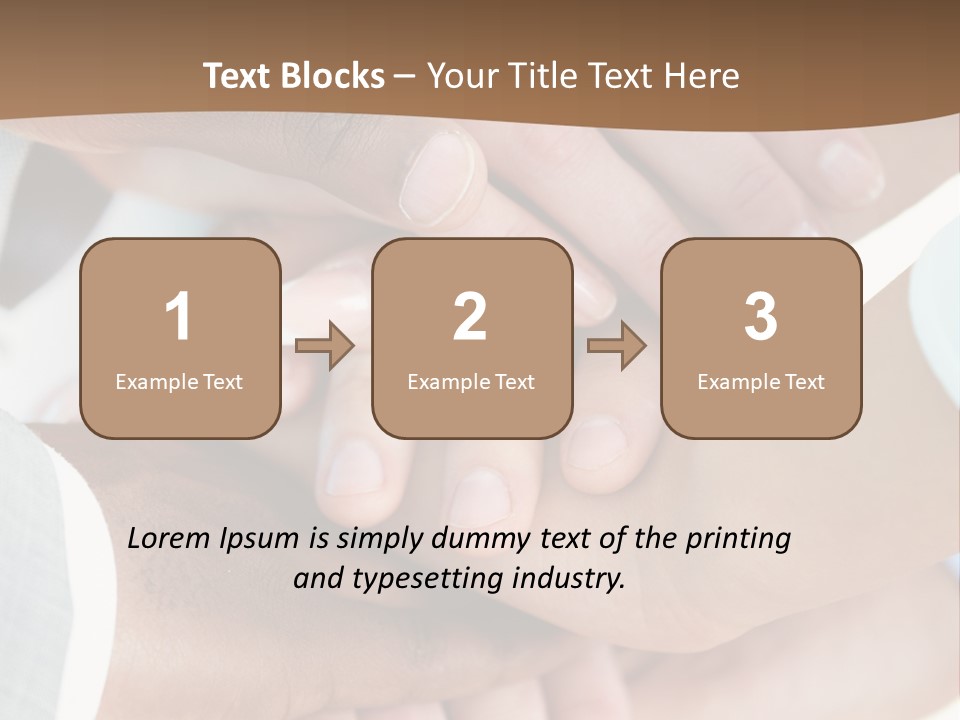 Thumb Companionship African PowerPoint Template