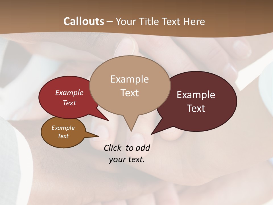 Thumb Companionship African PowerPoint Template