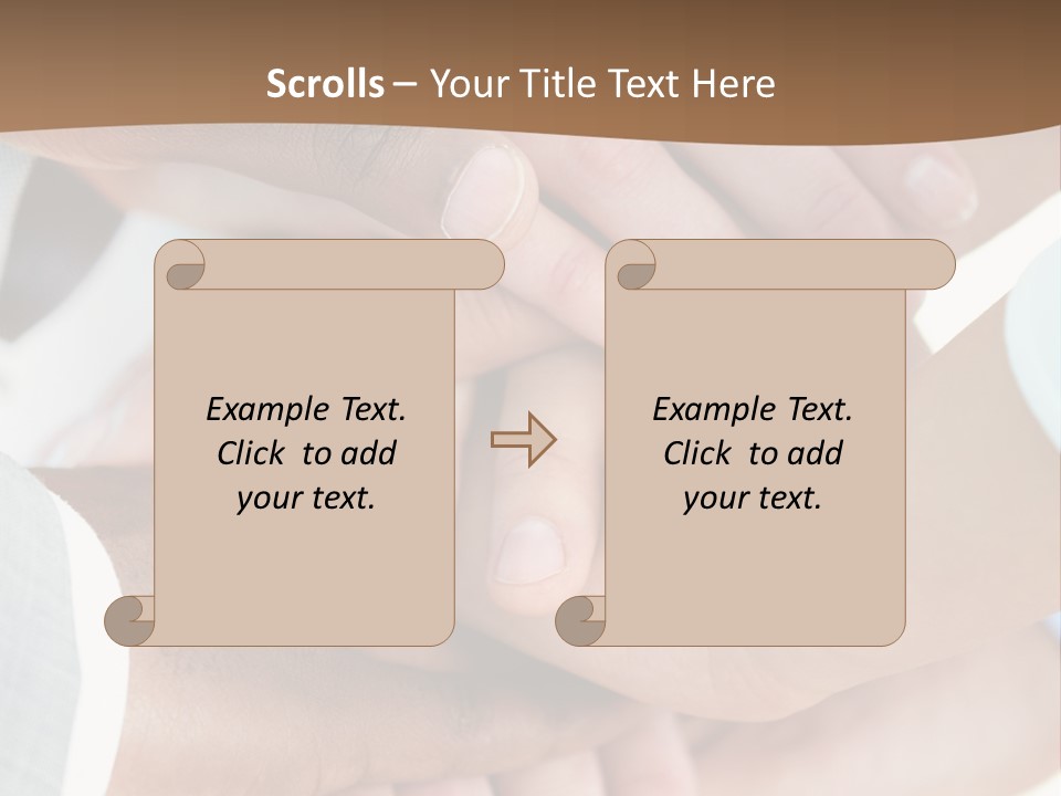 Thumb Companionship African PowerPoint Template