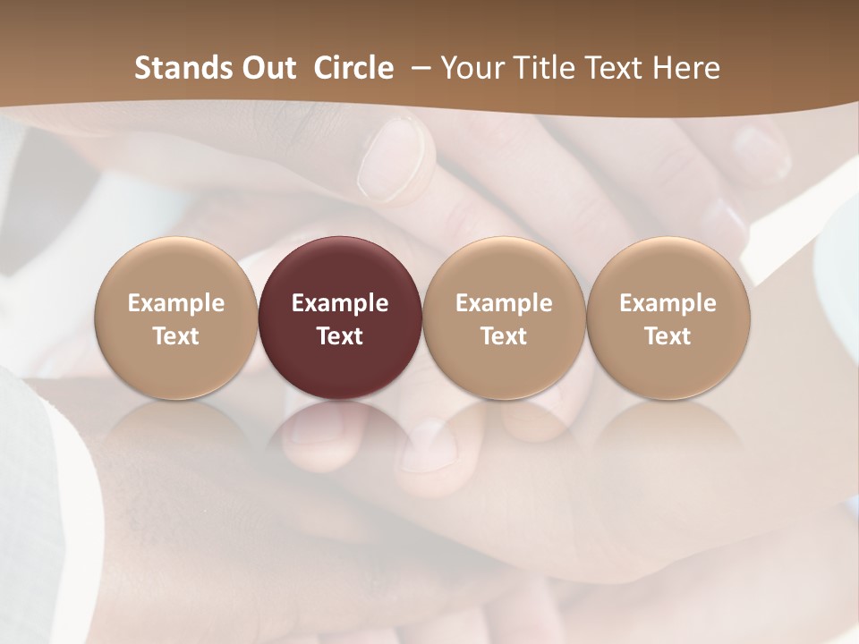 Thumb Companionship African PowerPoint Template
