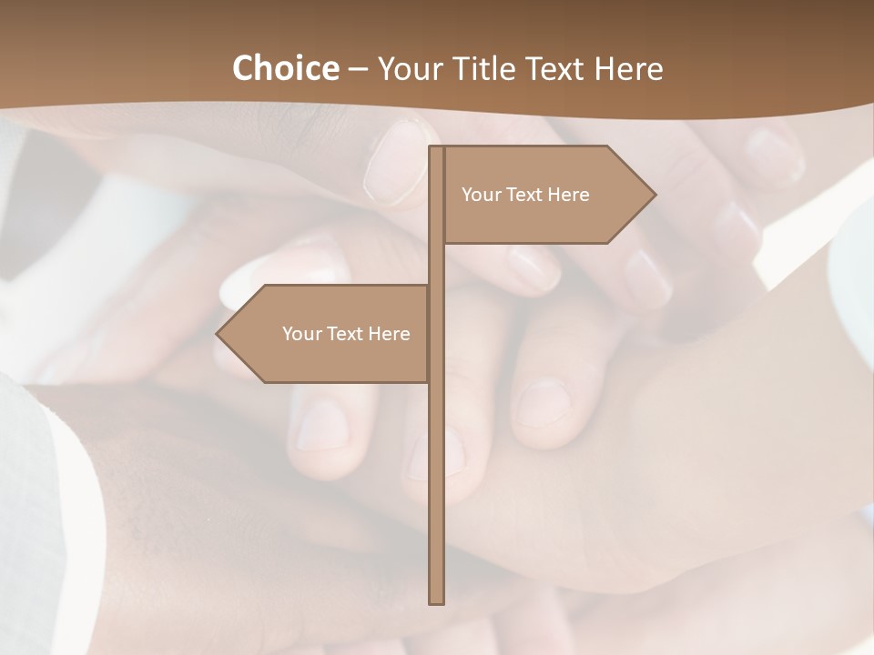 Thumb Companionship African PowerPoint Template