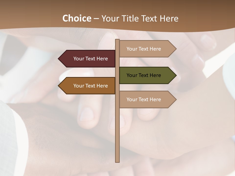 Thumb Companionship African PowerPoint Template