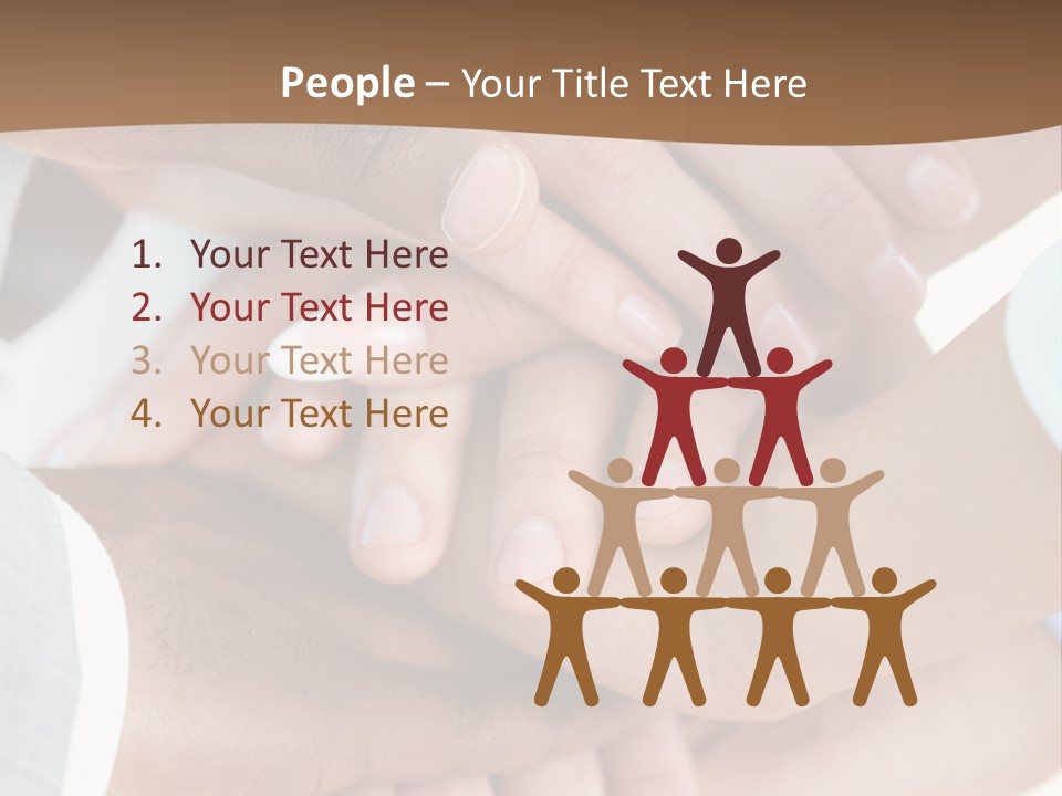 Thumb Companionship African PowerPoint Template