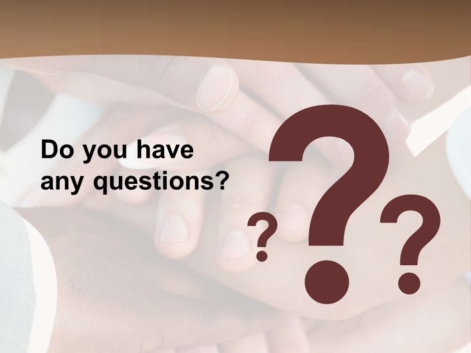 Thumb Companionship African PowerPoint Template