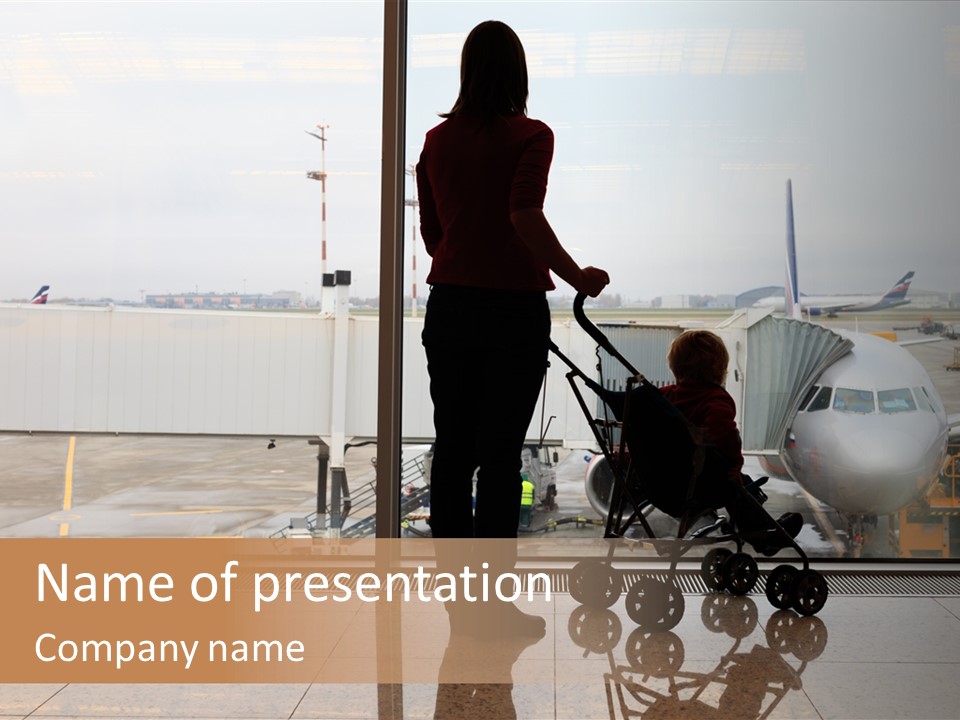 Lounge Passenger Travel PowerPoint Template