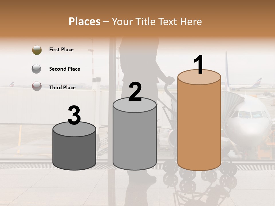 Lounge Passenger Travel PowerPoint Template