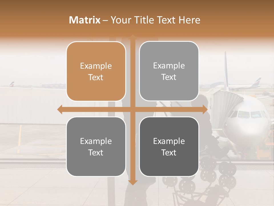 Lounge Passenger Travel PowerPoint Template