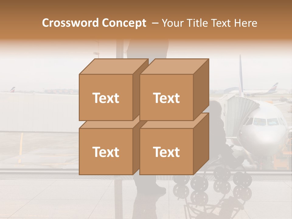 Lounge Passenger Travel PowerPoint Template