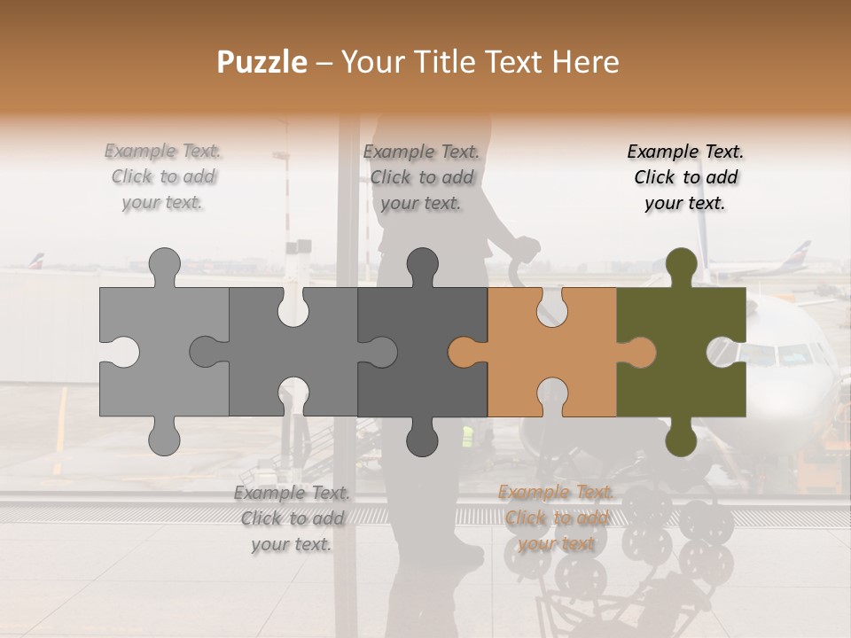 Lounge Passenger Travel PowerPoint Template