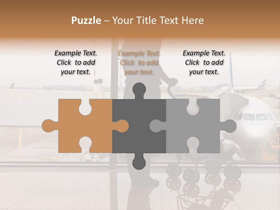 Lounge Passenger Travel PowerPoint Template