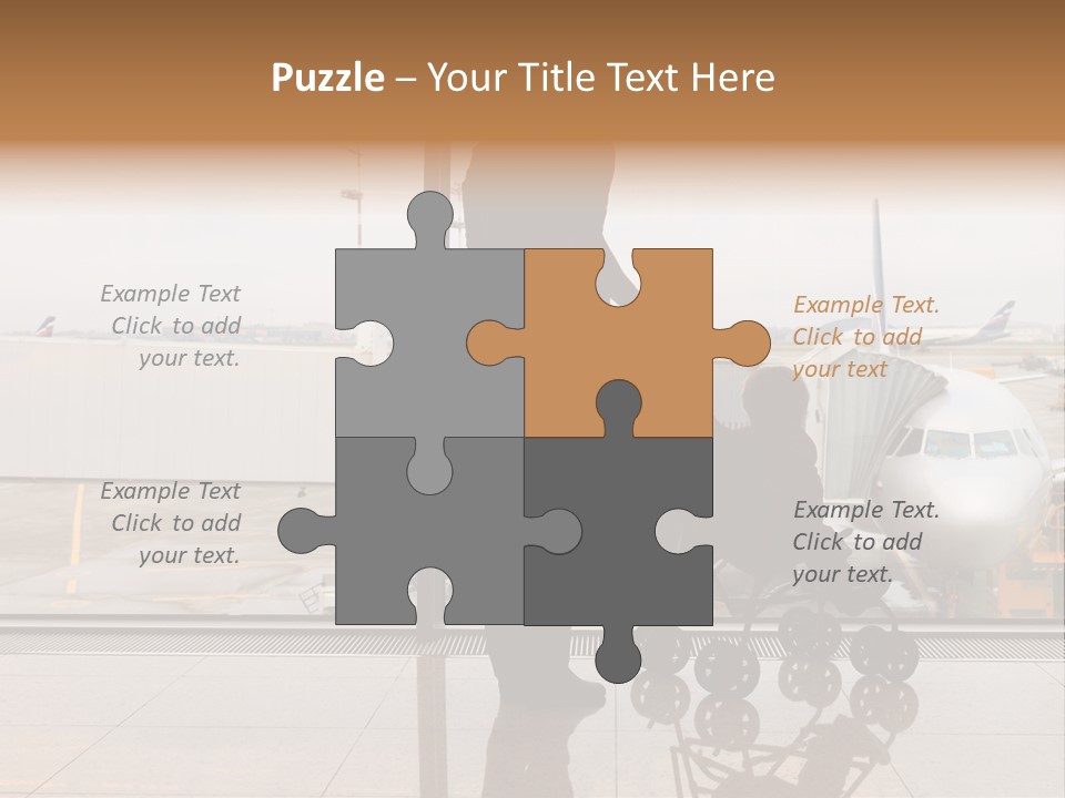 Lounge Passenger Travel PowerPoint Template