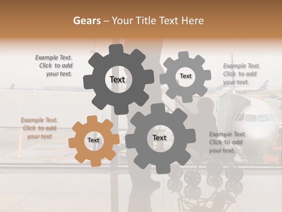 Lounge Passenger Travel PowerPoint Template