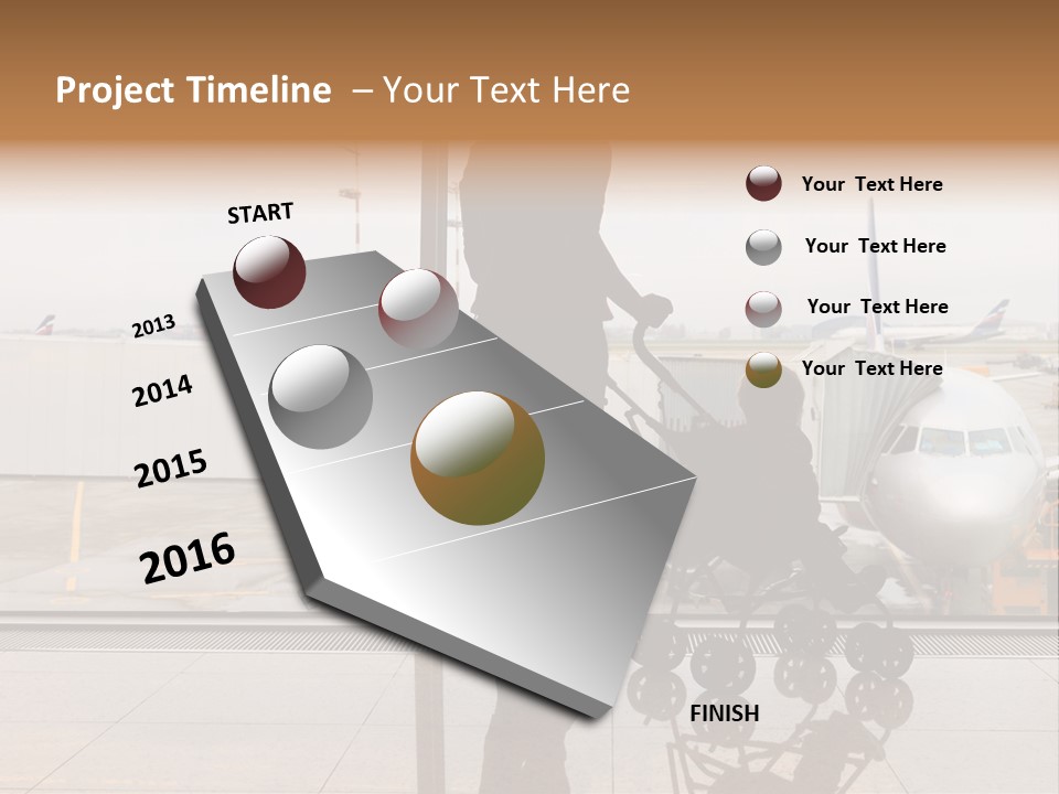 Lounge Passenger Travel PowerPoint Template