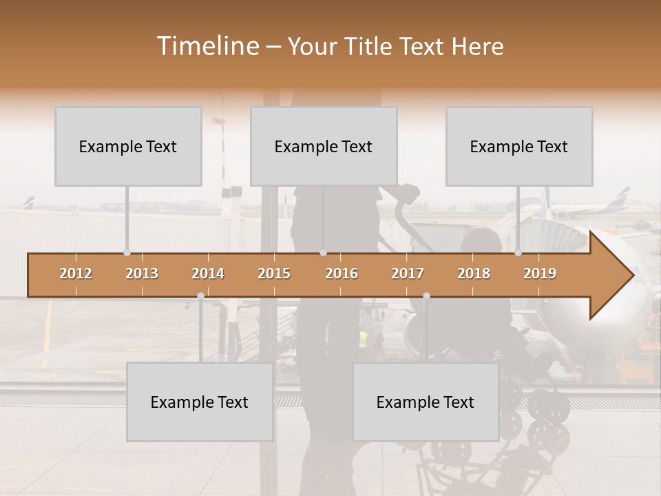 Lounge Passenger Travel PowerPoint Template