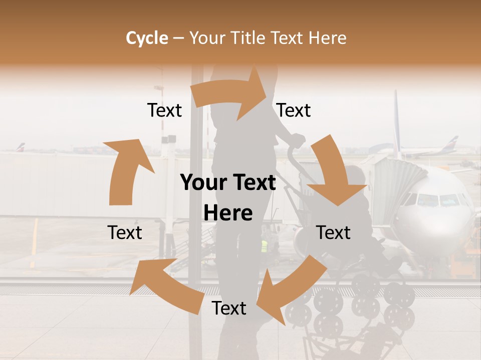 Lounge Passenger Travel PowerPoint Template