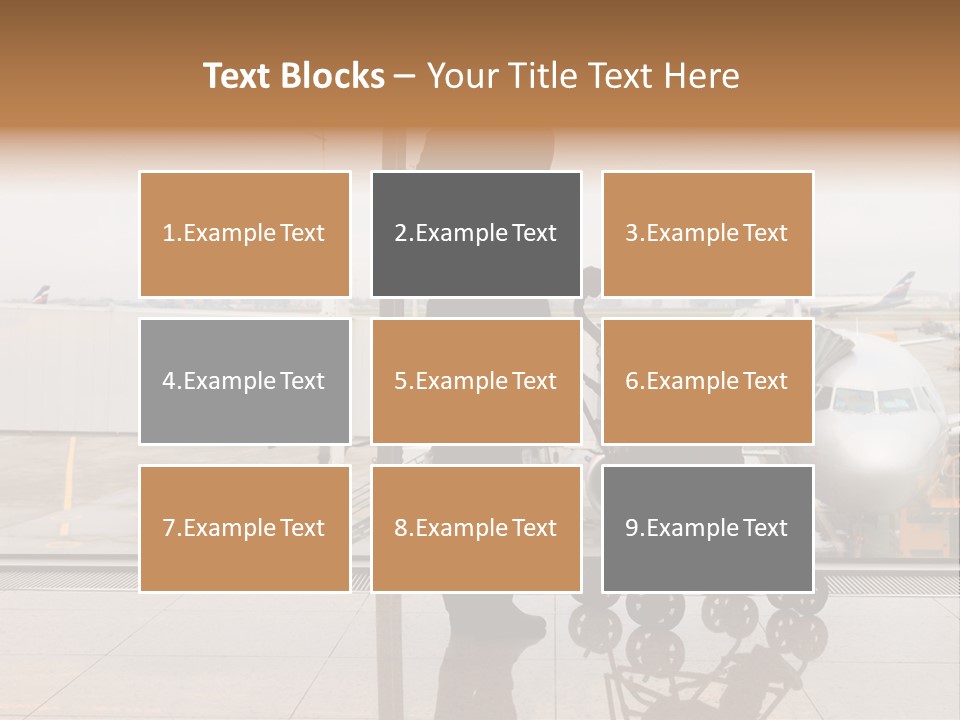 Lounge Passenger Travel PowerPoint Template