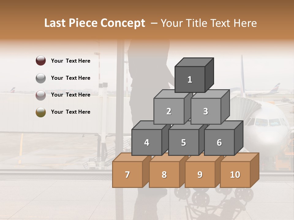 Lounge Passenger Travel PowerPoint Template