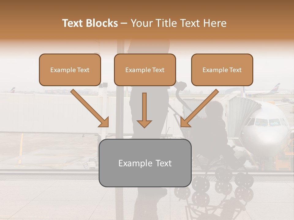 Lounge Passenger Travel PowerPoint Template