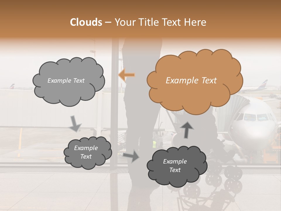 Lounge Passenger Travel PowerPoint Template
