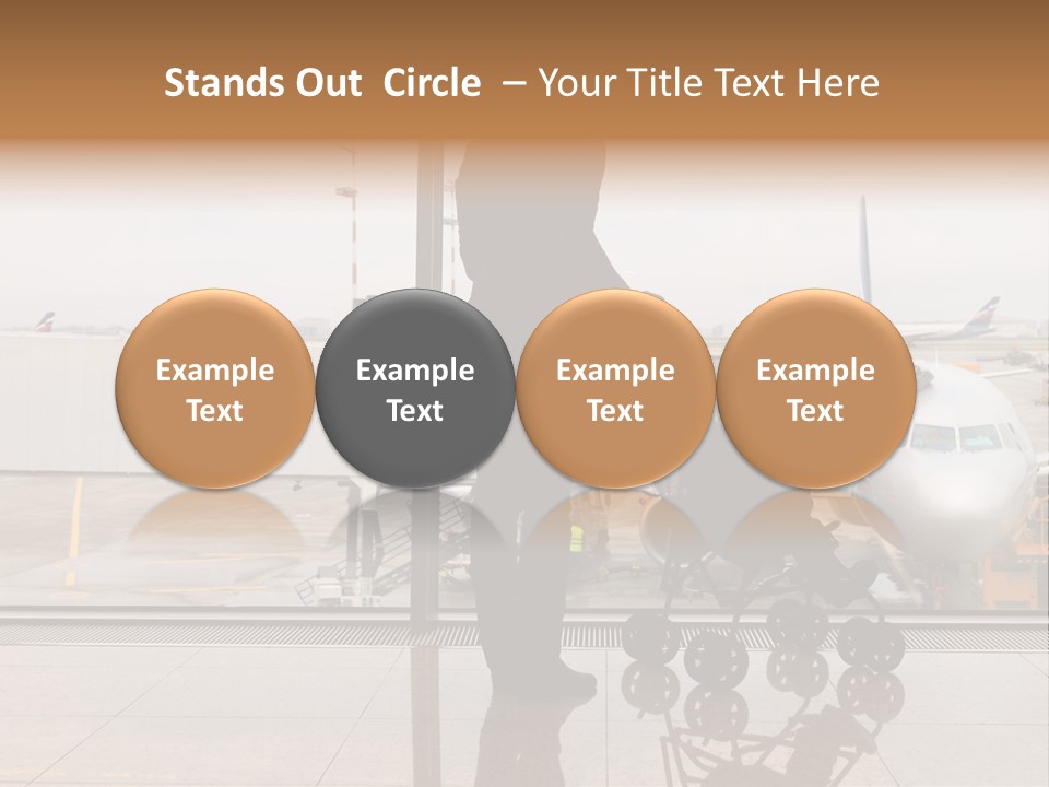 Lounge Passenger Travel PowerPoint Template