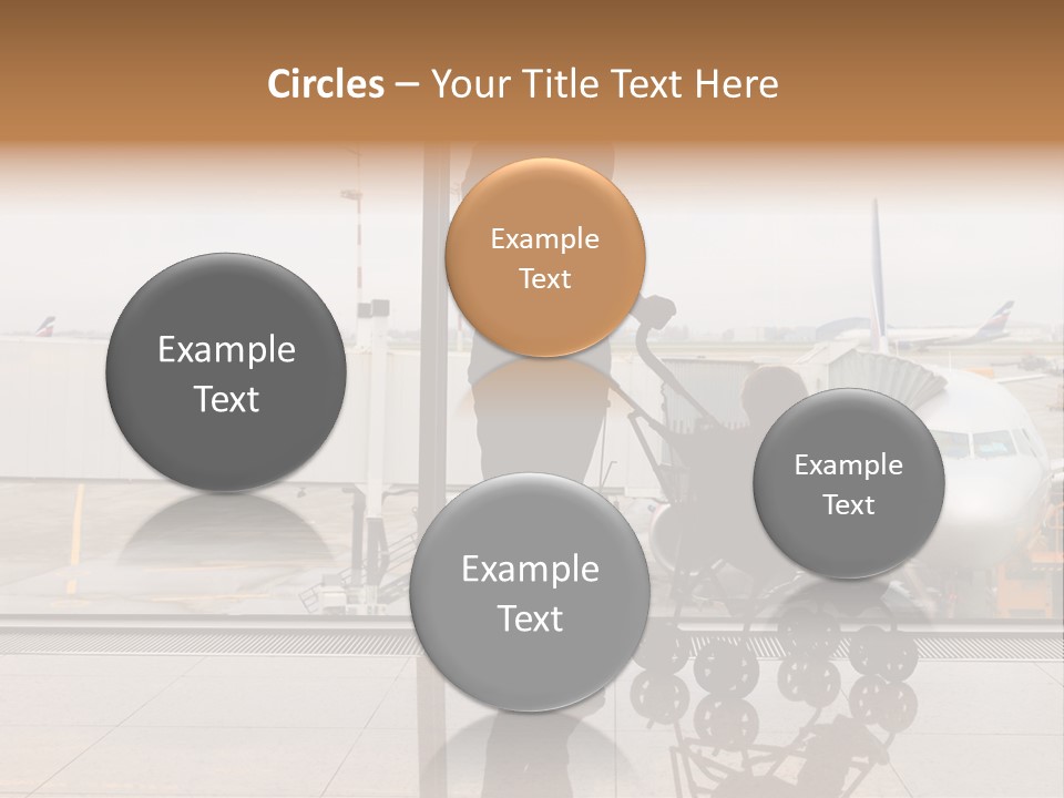 Lounge Passenger Travel PowerPoint Template