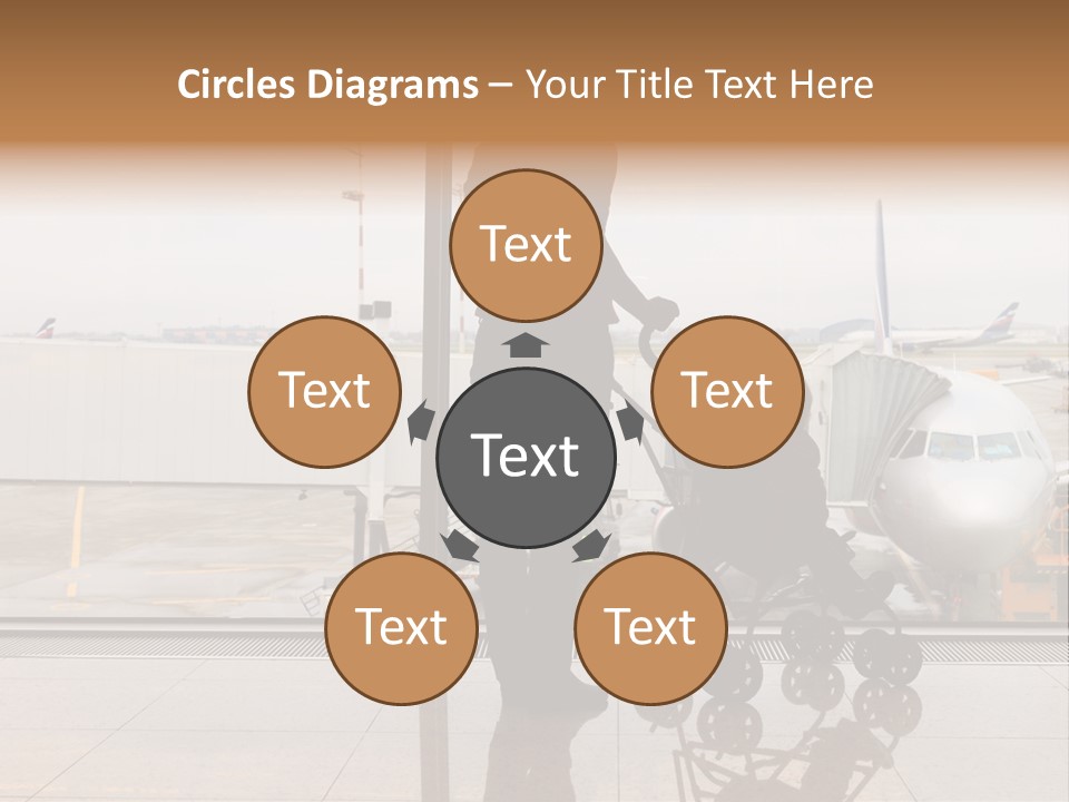 Lounge Passenger Travel PowerPoint Template