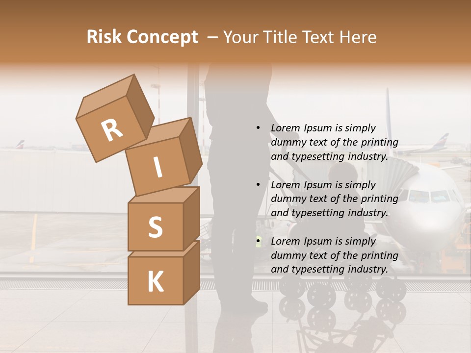 Lounge Passenger Travel PowerPoint Template