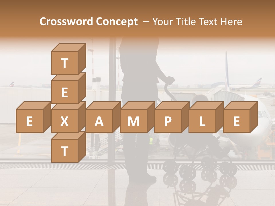 Lounge Passenger Travel PowerPoint Template