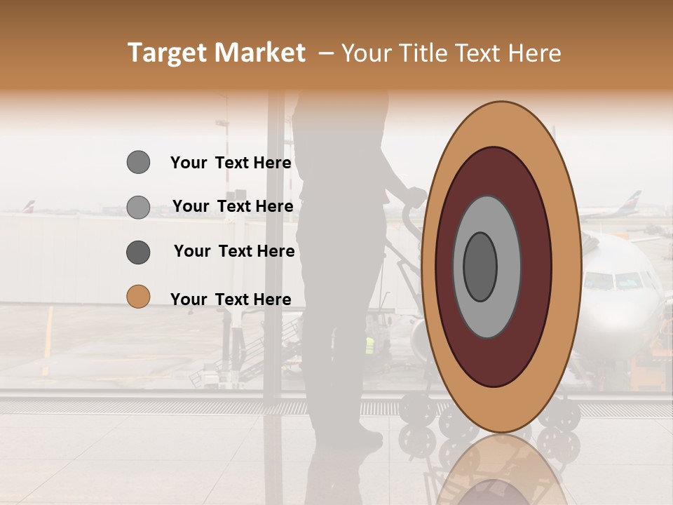 Lounge Passenger Travel PowerPoint Template