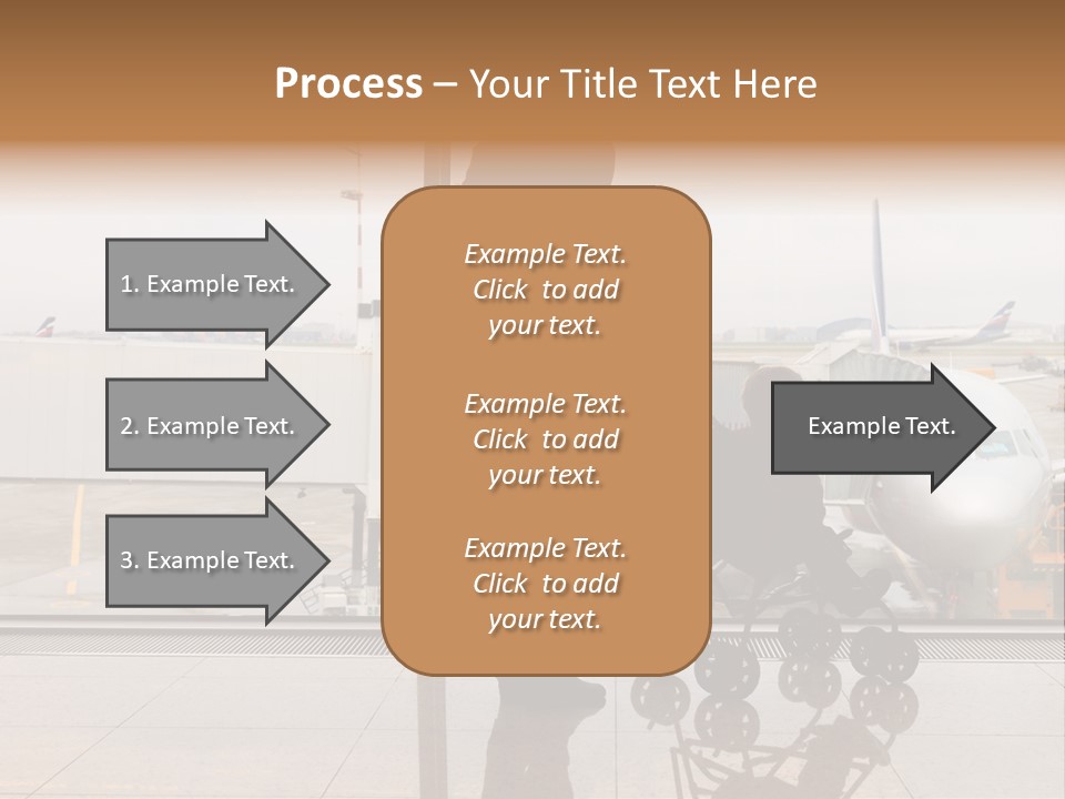 Lounge Passenger Travel PowerPoint Template