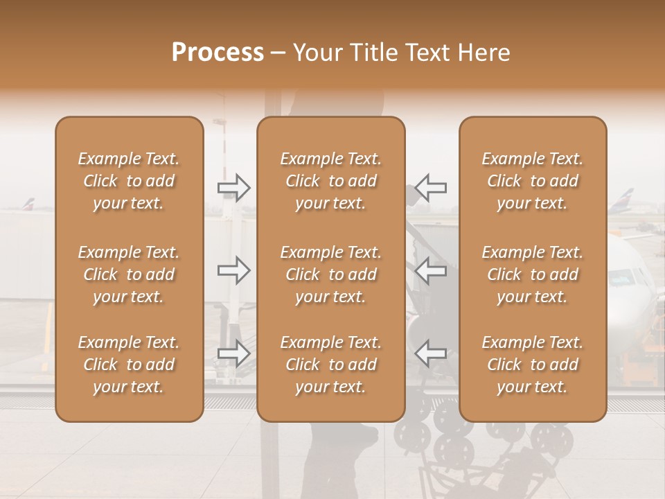 Lounge Passenger Travel PowerPoint Template