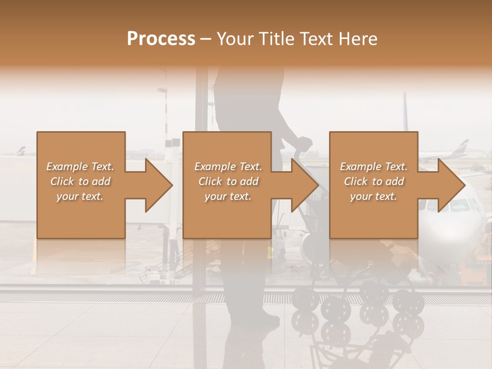 Lounge Passenger Travel PowerPoint Template