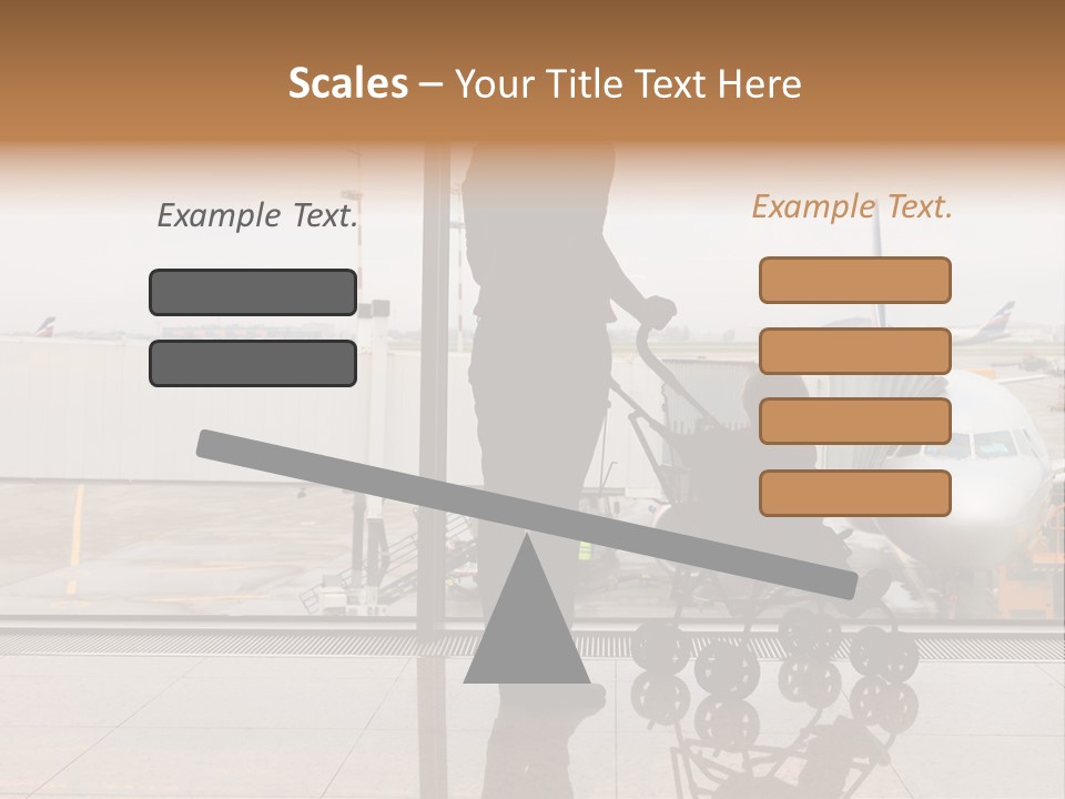 Lounge Passenger Travel PowerPoint Template