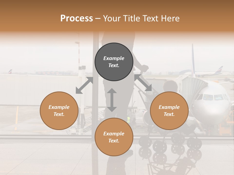 Lounge Passenger Travel PowerPoint Template