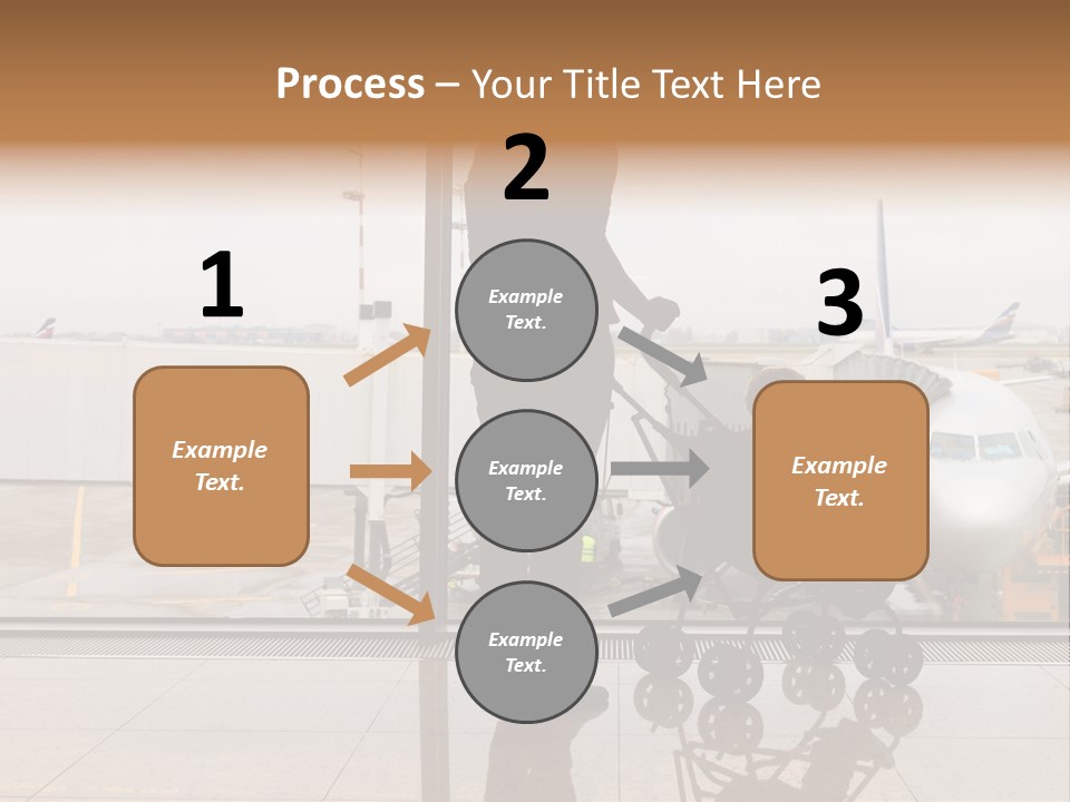 Lounge Passenger Travel PowerPoint Template