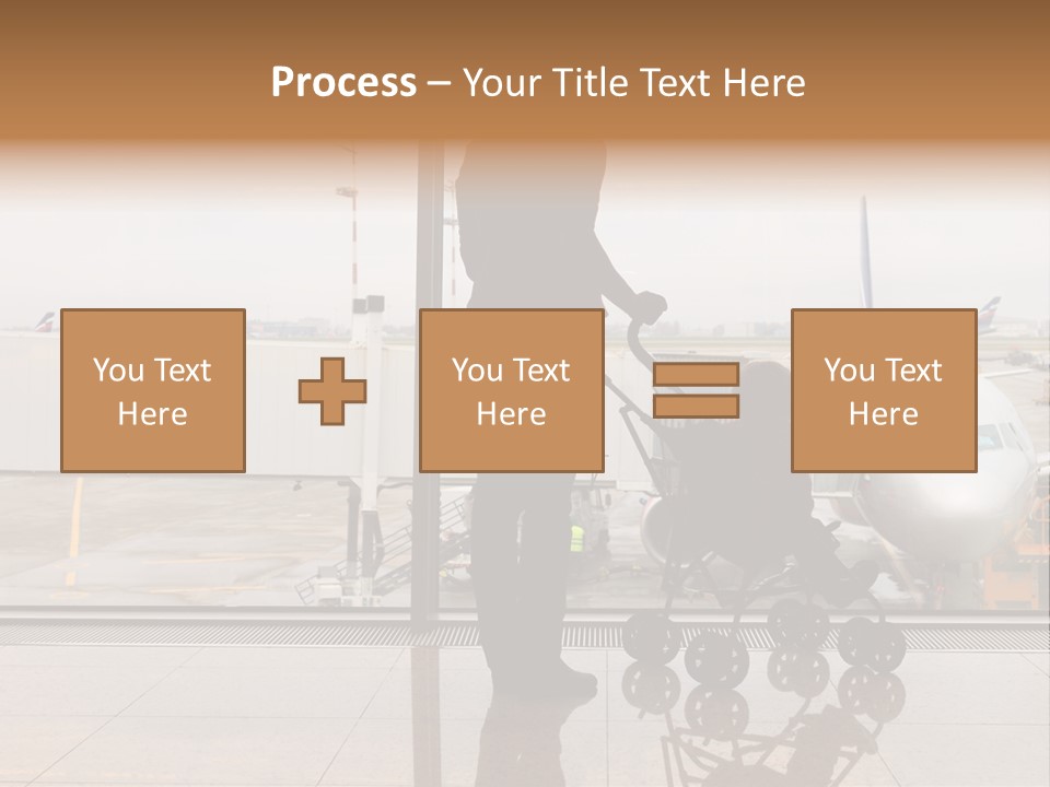 Lounge Passenger Travel PowerPoint Template