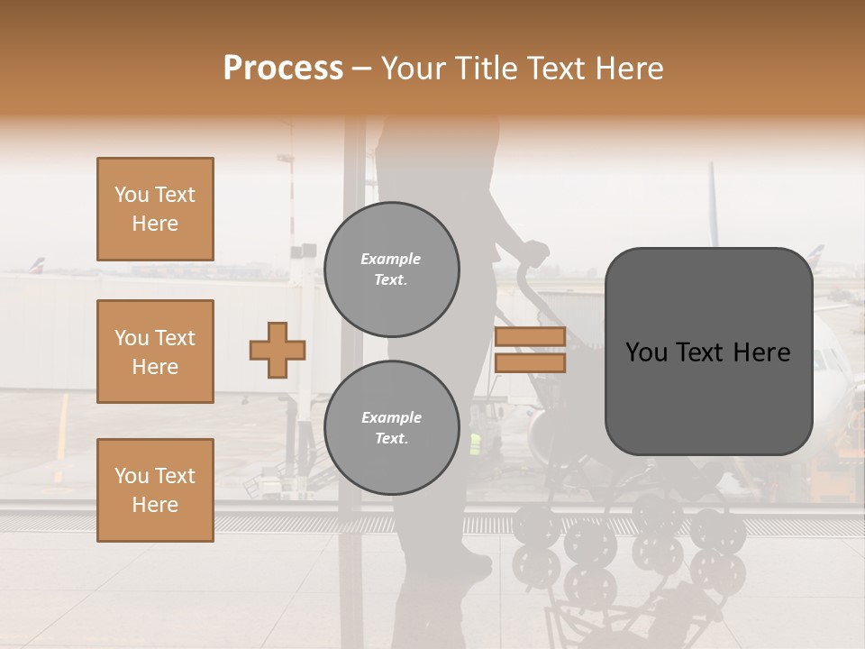 Lounge Passenger Travel PowerPoint Template
